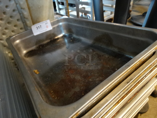 11 Stainless Steel Full Size Drop In Bins. 1/1x4. 11 Times Your Bid! - Image 2 of 3
