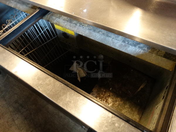 Continental Model CBC64 Stainless Steel Commercial Back Bar Cooler. No Lids. 115 Volts, 1 Phase. 64x28x37. Tested and Working! - Image 3 of 8