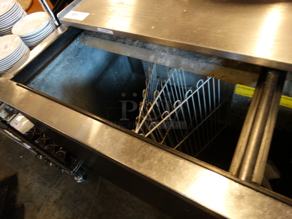 Continental Model CBC64 Stainless Steel Commercial Back Bar Cooler. No Lids. 115 Volts, 1 Phase. 64x28x37. Tested and Working! - Image 4 of 8