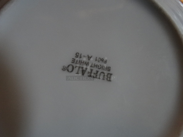 40 White Ceramic Plates. 6.5x6.5x0.5. 40 Times Your Bid! - Image 3 of 3