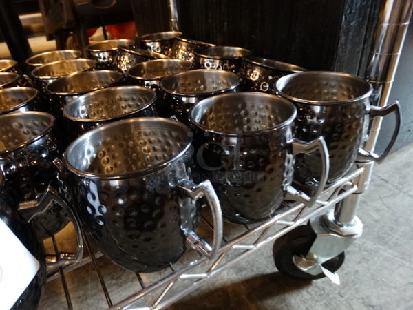 20 Metal Mugs. 4.5x3.5x4. 20 Times Your Bid! - Image 2 of 3