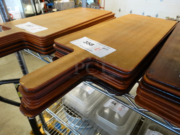 10 Brown Bread Cutting Board /  Peels. 23x8. 10 Times Your Bid! - Image 1 of 3