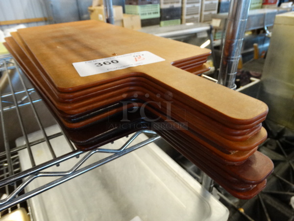 13 Brown Bread Cutting Board /  Peels. 23x8. 13 Times Your Bid! - Image 1 of 3
