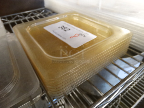 8 Poly 1/6 Size Drop In Bin Lids. 8 Times Your Bid! - Image 2 of 3