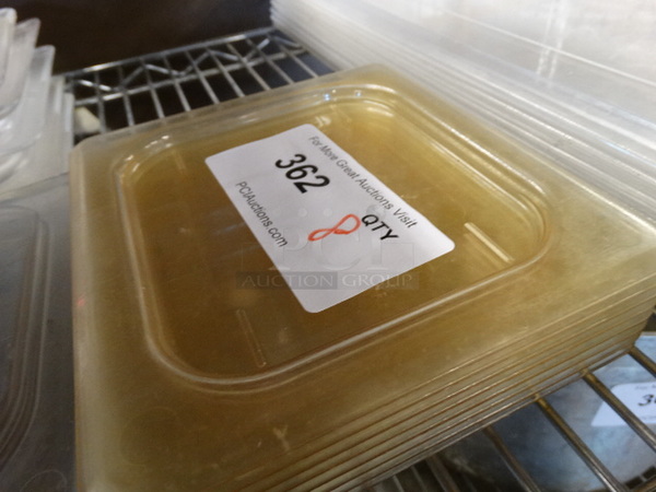 8 Poly 1/6 Size Drop In Bin Lids. 8 Times Your Bid! - Image 3 of 3