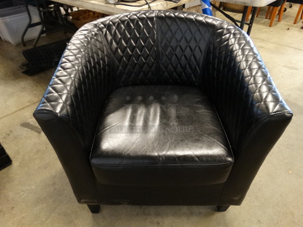 2 Chairs w/ Black Seat Cushion and Arm Rests. 30x29x30. 2 Times Your Bid!