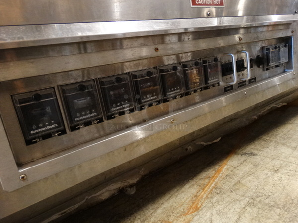 BEAUTIFUL! Custom Deli's Model DILW8CBSS Stainless Steel Commercial Floor Style Refrigerated Deli Display Case Merchandiser. 120/208 Volts, 3 Phase. 64x33x55. Tested and Working! - Image 9 of 9