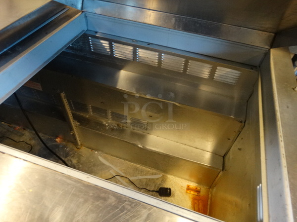 GREAT! Beverage Air Model SP60-24M Stainless Steel Commercial Prep Table on Commercial Casters. 115 Volts, 1 Phase. 60x38x36. Tested and Working! - Image 7 of 8