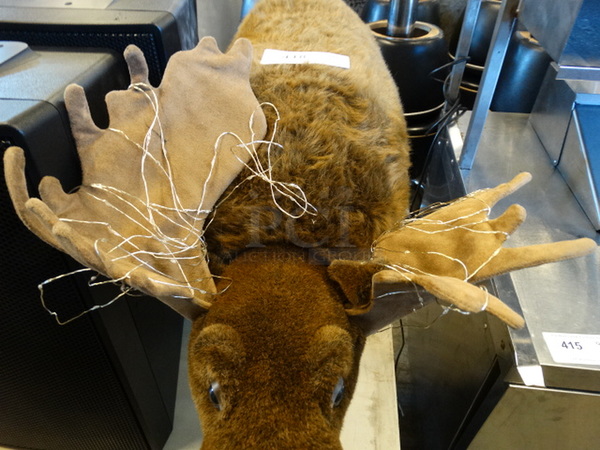 Stuffed Moose. 17x36x20 - Image 2 of 4