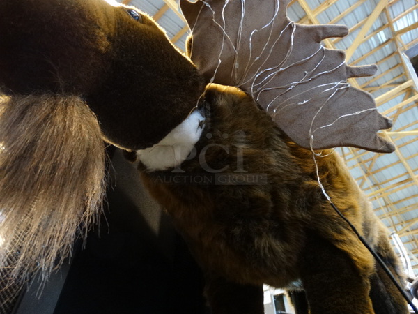 Stuffed Moose. 17x36x20 - Image 3 of 4