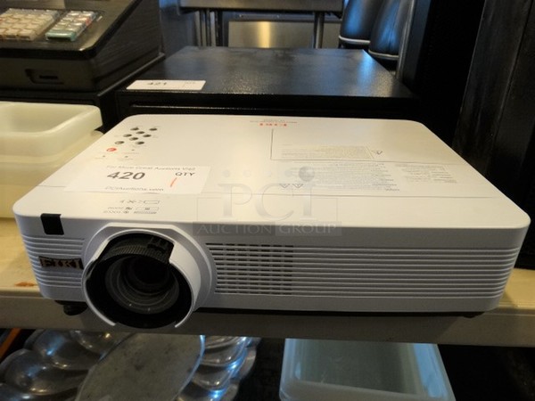 Eiki Model LC-WB200A Projector. 100-240 Volts. 14x11x3.5 - Image 1 of 6