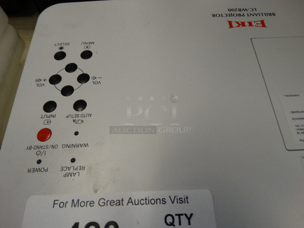 Eiki Model LC-WB200A Projector. 100-240 Volts. 14x11x3.5 - Image 4 of 6