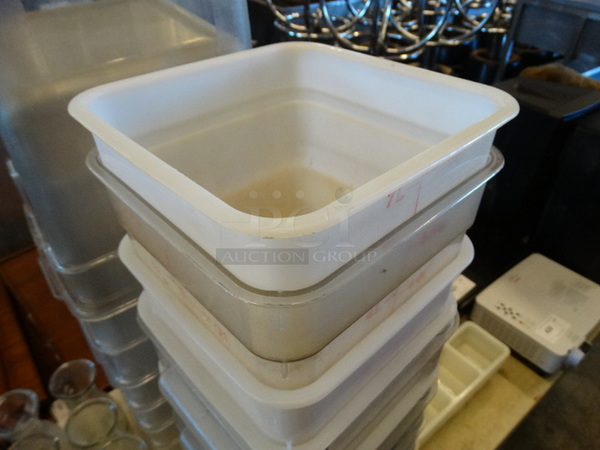 14 Poly Containers. 9x9x7, 9x9x9. 14 Times Your Bid! - Image 2 of 3