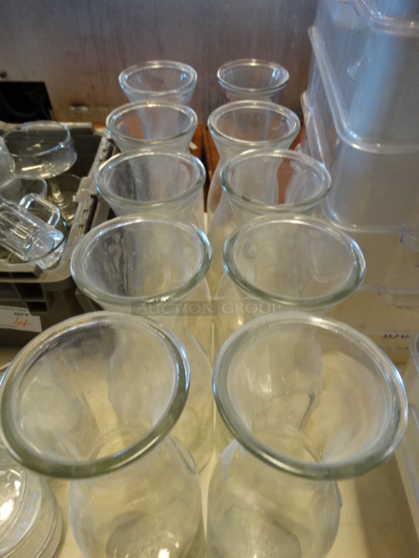 10 Wine Carafes. 4x4x11. 10 Times Your Bid! - Image 2 of 3