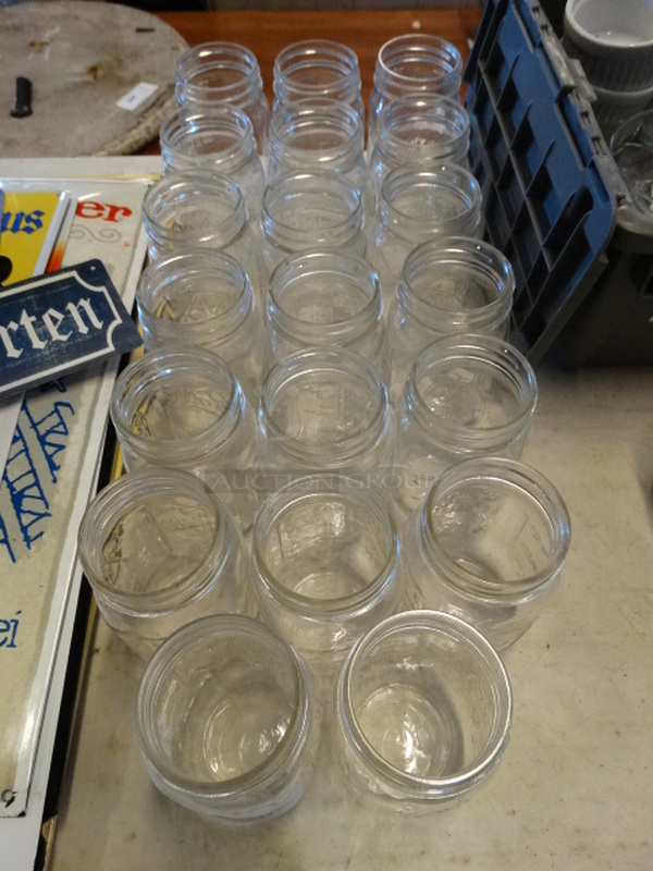 20 Glass Jars. 3x3x5. 20 Times Your Bid! - Image 3 of 3