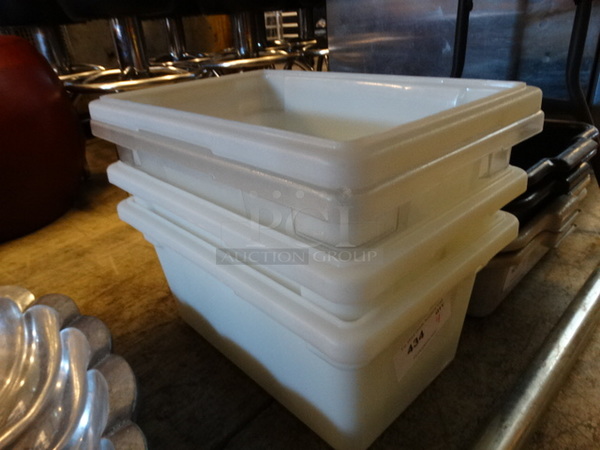 4 Poly Bins. 12x18x9. 4 Times Your Bid! - Image 2 of 3
