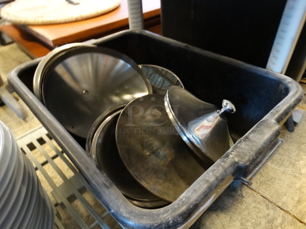 7 Various Metal Lids. Includes 10x10x3. 7 Times Your Bid! - Image 1 of 2