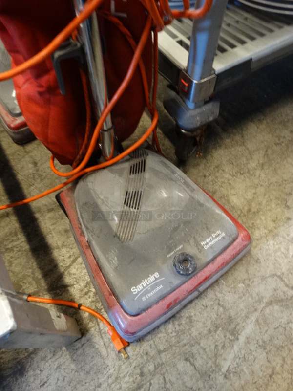 Sanitaire Heavy Duty Vacuum Cleaner. 13x15x44. Tested and Working! - Image 2 of 4