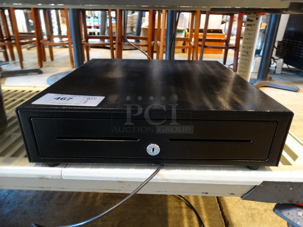 Black Metal Cash Drawer. 16x16.5x4.5 - Image 1 of 2