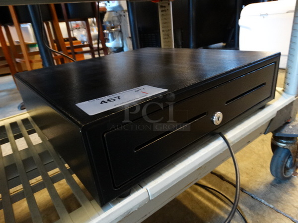 Black Metal Cash Drawer. 16x16.5x4.5 - Image 2 of 2