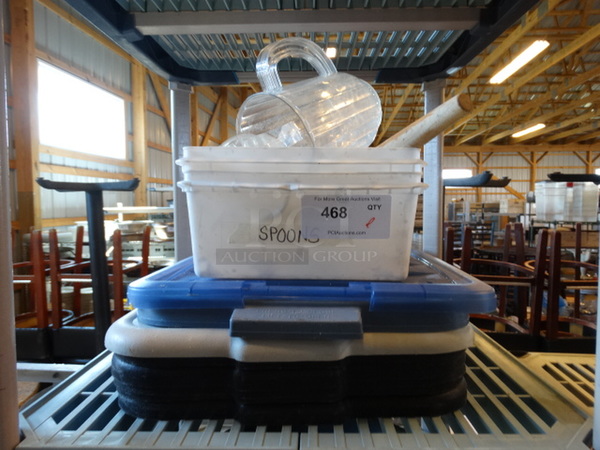 All One Money! Lot of Various Items Including Poly Bins and Lids!  - Image 1 of 3
