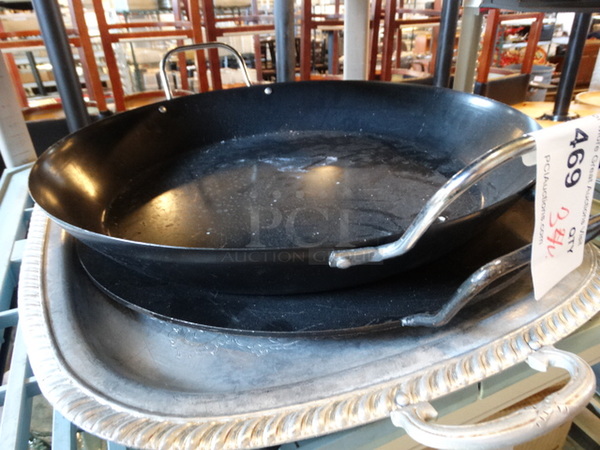 3 Various Metal Trays / Cooking Pans. Includes 22x18.5x5. 3 Times Your Bid! - Image 2 of 2