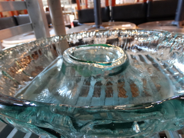 2 Glass Dishes. Includes 13.5x13.5x3.5, 17x17x4. 2 Times Your Bid! - Image 3 of 3