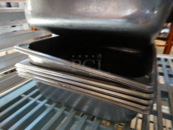 7 Stainless Steel 1/2 Size Drop In Bins. 1/2x2, 1/2x4. 7 Times Your Bid! - Image 3 of 3