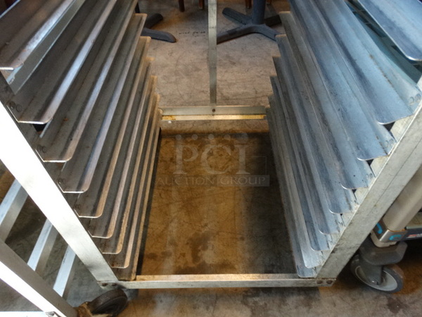 Metal Commercial Pan Transport Rack on Commercial Casters. 22.5x26.5x64 - Image 4 of 4