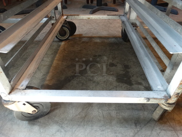 Metal Commercial Pan Transport Rack on Commercial Casters. 20.5x31x66 - Image 4 of 4