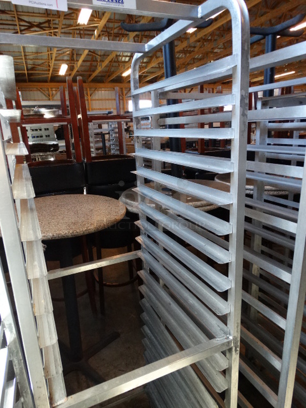 Metal Commercial Pan Transport Rack on Commercial Casters. 20.5x26x70 - Image 4 of 6