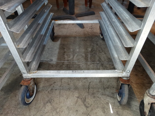 Metal Commercial Pan Transport Rack on Commercial Casters. 20.5x26x70 - Image 6 of 6