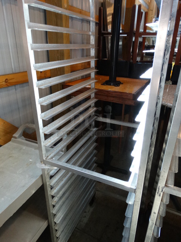 Metal Commercial Pan Transport Rack on Commercial Casters. 20.5x26x70 - Image 3 of 3