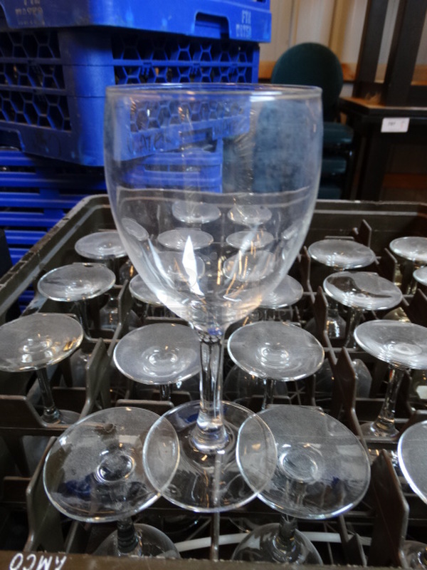 22 Wine Glasses in Dish Caddy. 3x3x7. 22 Times Your Bid!