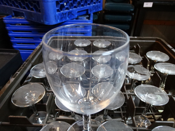 22 Wine Glasses in Dish Caddy. 3x3x7. 22 Times Your Bid! - Image 2 of 3