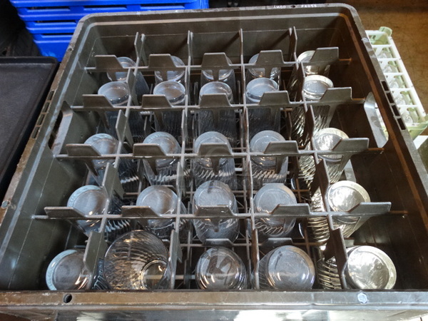 25 Beverage Glasses in Dish Caddy. 3x3x6. 25 Times Your Bid! - Image 3 of 3