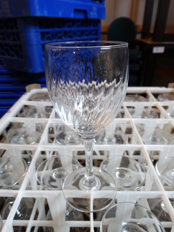 25 Wine Glasses in Dish Caddy. 3x3x7. 25 Times Your Bid! - Image 1 of 3
