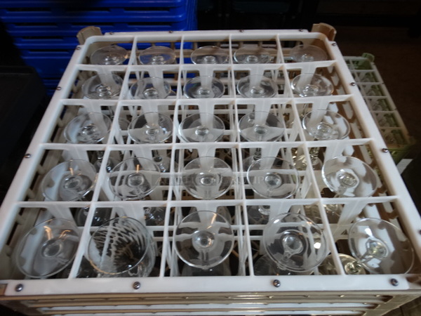 25 Wine Glasses in Dish Caddy. 3x3x7. 25 Times Your Bid! - Image 3 of 3