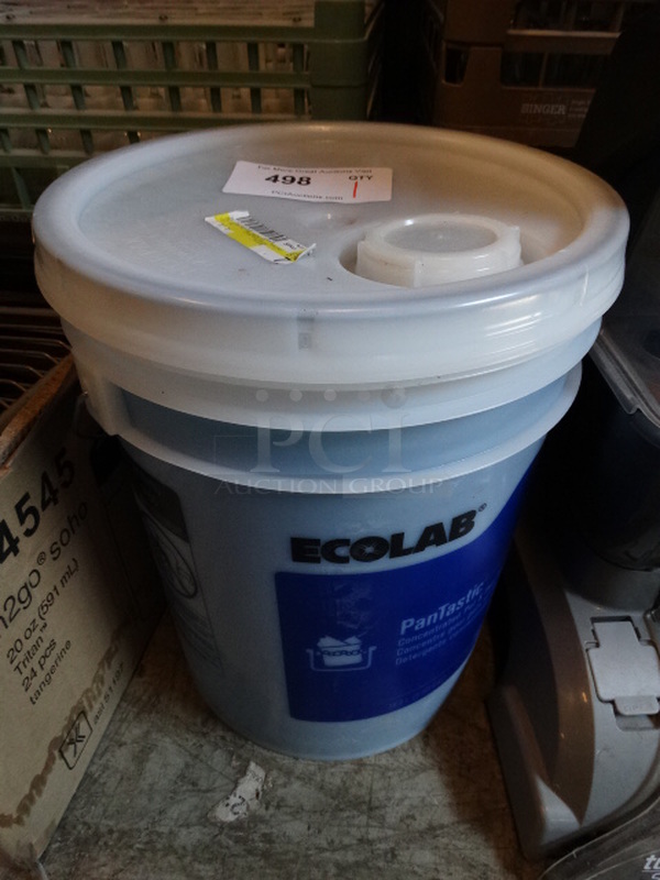 Ecolab PanTastic Concentrated Pot and Pan Cleaner. 12x12x15