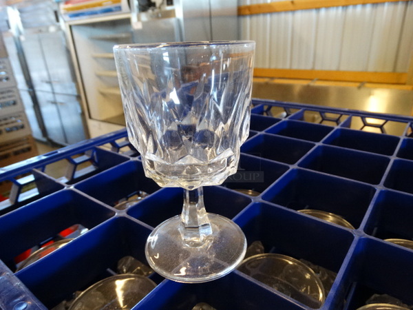 36 Goblet Wine Glasses in Dish Caddy. 3x3x4.5. 36 Times Your Bid! - Image 2 of 3
