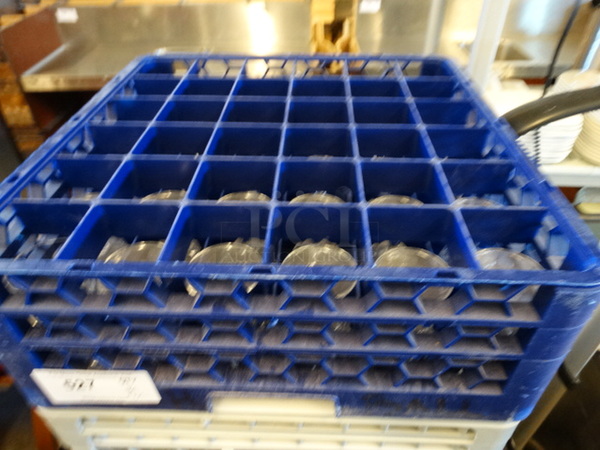 36 Goblet Wine Glasses in Dish Caddy. 3x3x4.5. 36 Times Your Bid! - Image 3 of 3