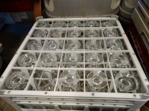 25 Wine Glasses in Dish Caddy. 2.5x2.5x6. 25 Times Your Bid! - Image 3 of 3
