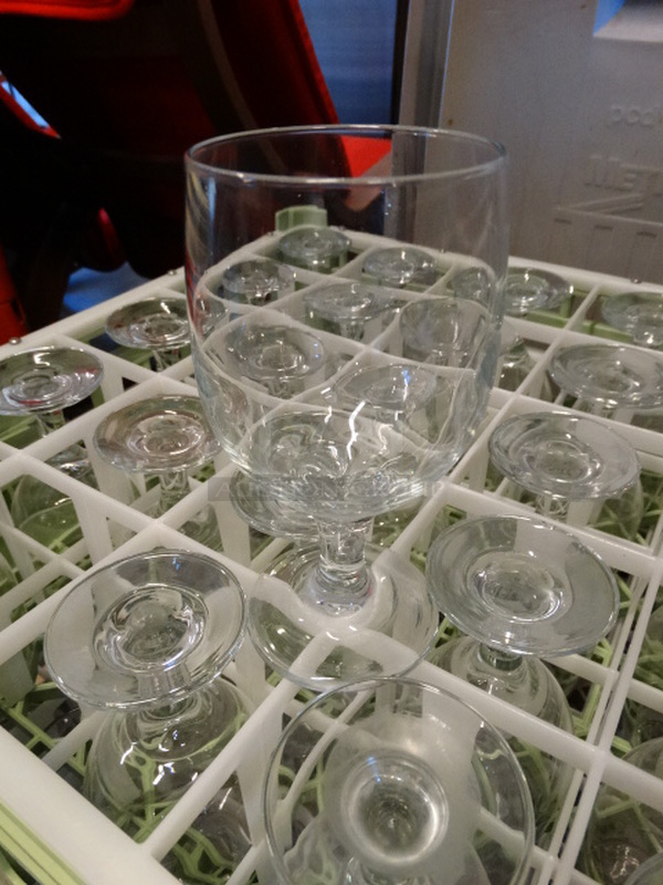 25 Wine Glasses in Dish Caddy. 2.5x2.5x6. 25 Times Your Bid! - Image 2 of 2