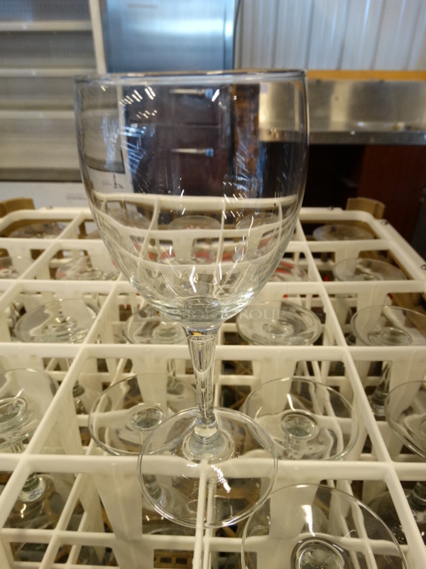 25 Wine Glasses in Dish Caddy. 3x3x7. 25 Times Your Bid!