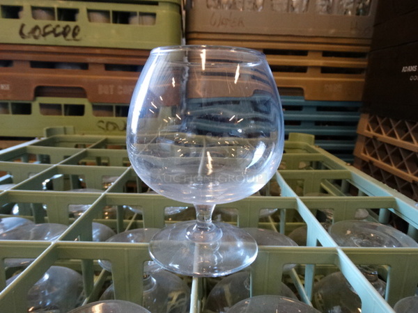 22 Wine Glasses in Dish Caddy. 3.5x3.5x4.5 22 Times Your Bid! - Image 2 of 2