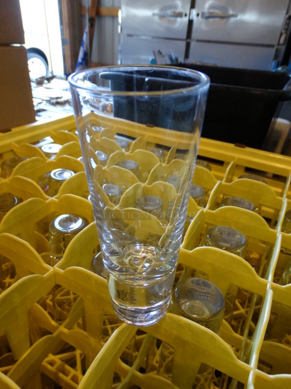 35 Beverage Glasses in Dish Caddy. 2x2x5.5 35 Times Your Bid! - Image 2 of 2