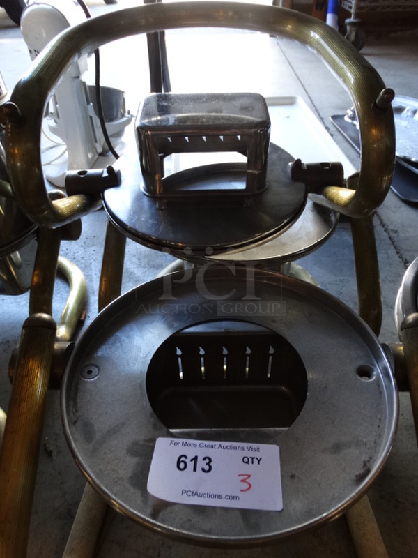 3 Metal Stands. 15x12x10. 3 Times Your Bid! - Image 2 of 3