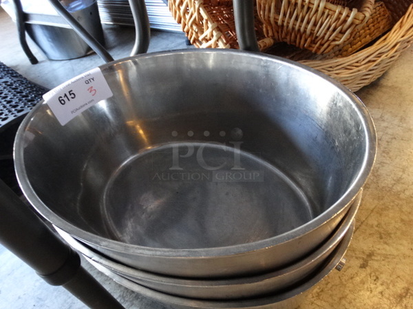 3 Metal Bins. 17x13x7. 3 Times Your Bid! - Image 2 of 2