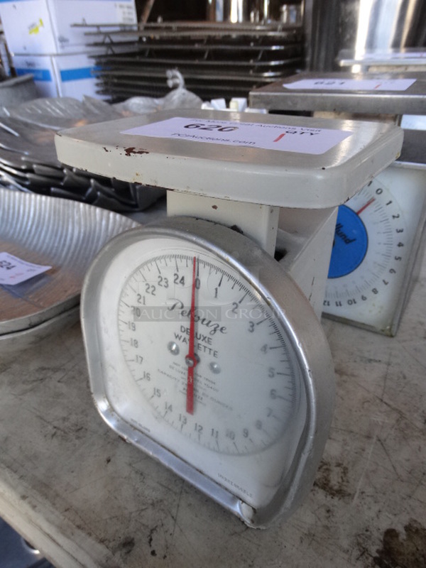 Pelouze Metal Countertop Food Portioning Scale. 7x6x8.5 - Image 2 of 3