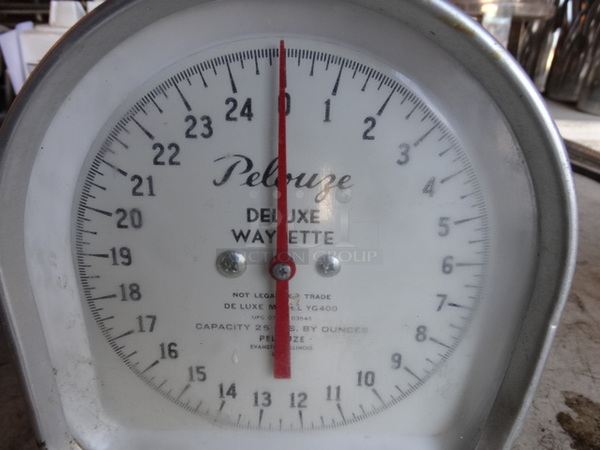 Pelouze Metal Countertop Food Portioning Scale. 7x6x8.5 - Image 3 of 3